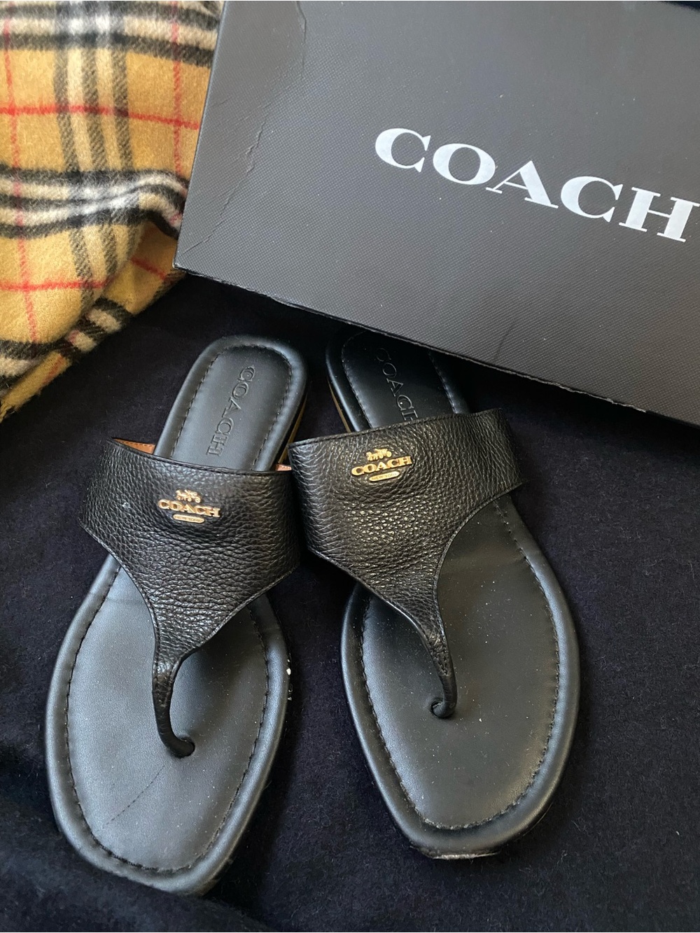 Womens Coach Sandals